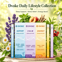 Dvoke Non Nic Mymde Anxiety Pen con Humo, Maca Paff Natural Rixe para el Cuidado Pulmonar, Difusor Herbal con Raíz de Malvavisco