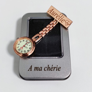 Personalised Engraved With Your Name Nurses Watch Hanging Medical Pocket Watch Men Women Quartz Doctor <strong>Midwife</strong> Nurses Fob Watch - Product Image 5
