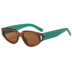 <span class=keywords><strong>2025</strong></span> gafas de sol Retro de moda para mujer, nuevo diseño de estilo personalizado, marco de marca UV400, lentes de moda, Material de PC - Product Image 3