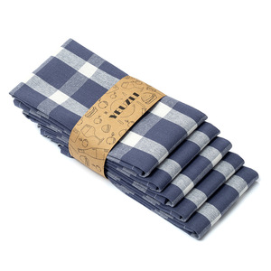 Paños de Cocina a Cuadros YEUZAI, Paños Absorbentes Rectangulares de Algodón para Uso en la Cocina del Hogar - Product Image 1