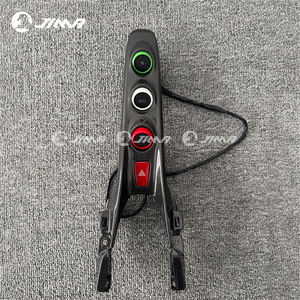 Interruptor de Marchas de Tres Colores con Botón de Control Central de Fibra de Carbono para <span class=keywords><strong>Ferrari</strong></span> F8 OE 878158 891949 881236 70006706 - Product Image 3