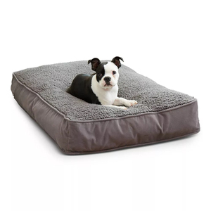 Rectángulo lavable de moda de lujo más vendido para cama de perro con diseño cálido de invierno - Product Image 3