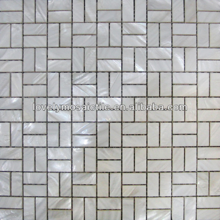 Haute Qualité Mère de Perle Pas Cher Mosaïque de Coquille