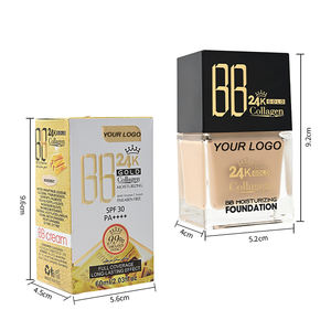 Cobertura completa Tintado Hidratante <span class=keywords><strong>Base</strong></span> a granel <span class=keywords><strong>Fit</strong></span> <span class=keywords><strong>Me</strong></span> <span class=keywords><strong>Base</strong></span> Maquillaje Corrector impermeable BB Cream - Product Image 5