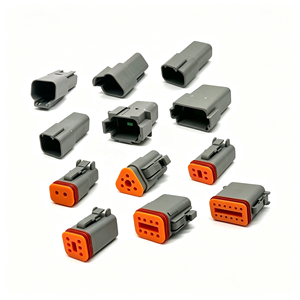 Connecteurs électriques automobiles DT06-2S 3S 4S 6S 8S 12S à 2, 3, 4, 6, 8, 12 broches, faisceau de câbles, bornes de puissance - Product Image 1
