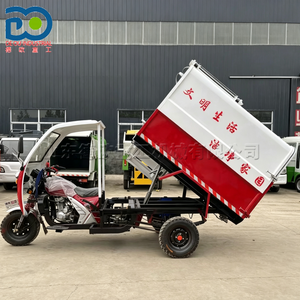 Tricycle <span class=keywords><strong>benne</strong></span> à ordures pour la collecte et le transfert des déchets, tricycle motorisé à essence pour la voirie - Product Image 6