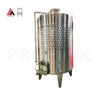 Cuves de fermentation multifonctionnelles en acier inoxydable 304 avec pompe sur cuve de fermentation pour cave à vin