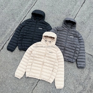 2025 Custom Winter Wear Oversized Warm Bubble Fluffy Down Coats Pullover Zip up <b>Jackets</b> Blank Plain Bubble Puffer Down <b>Jacket</b> - Product Image 1