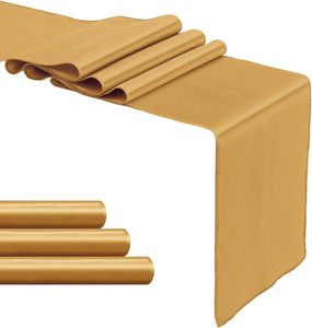 Màu Hồng Satin Bảng Runner108 Inch Dài Sáng Và Mịn Lụa Vải Bảng <span class=keywords><strong>Runner</strong></span> Cho Đám Cưới Tiệc Sinh Nhật Đảng Trang Trí - Product Image 6