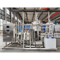 Mini machine d'usine de pasteurisateur de yaourt et de boisson de capacité élevée pour le traitement de lait