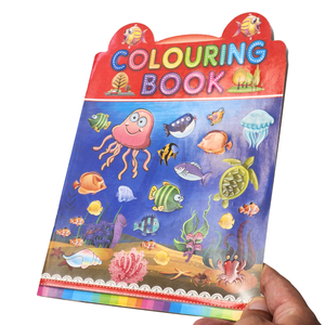 Grosir kustom dapat digunakan kembali kertas gambar buku buku mewarnai kustom cetak untuk anak-anak dengan Logo - Product Image 4