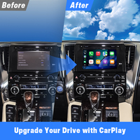 Nouvelle boîte d'interface Linux pour Toyota Alphard/Vellfire 2015-2019, module décodeur CarPlay sans fil Android Auto, autoradio style OEM