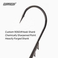 ROVORO En gros Têtes de jig 1,8g-10g à double ardillon avec porte-appâts, hameçons de pêche pour leurres de lancer, en plomb, pour eau douce et eau salée, pour la pêche au bar