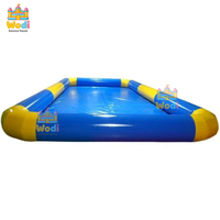 Grande piscine gonflable résistante aux UV pour les camps d'été