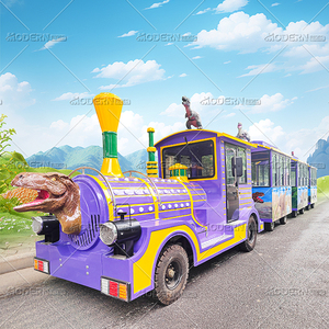 Popular Choice 27-seat Trackless Panda Theme <b>Train</b> With Cute Design For Kids And Family Amusement Rides For Sale - Product Image 5