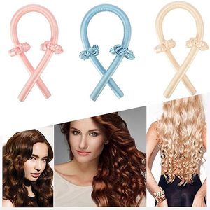 Varilla rizadora de pelo sin calor, rizador de pelo mágico suave, seda de Mora, sin calor, <span class=keywords><strong>2021</strong></span>, venta al por mayor de fábrica - Product Image 2