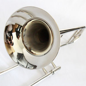Trombón de Latón al por Mayor, Trombón Niquelado con Estuche, Instrumento Musical a Precio Económico - Product Image 5