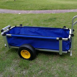 Hoge Capaciteit Strand Trolley Winkelwagen Karper Vissen Camping Outdoor Vissen Kar Met Twee Ballon Wiel - Product Image 6