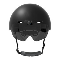 Con función AI Led Warningflash Cámara integrada Montar Blue Toother Casco Intercomunicador Casco inteligente Motocicleta Casco inteligente