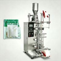 Machine d'emballage automatique de remplissage et de scellage de sachets intérieurs et extérieurs avec système de filtration pour aliments (poudre de thé aux herbes)