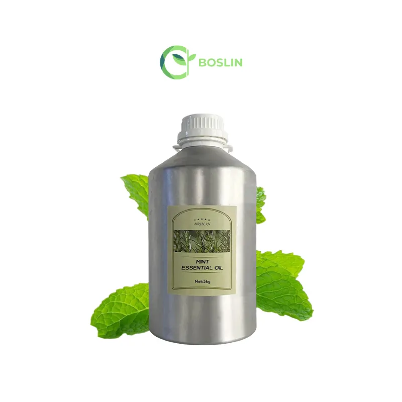 Vente en gros d'huile essentielle de menthe poivrée 100% naturelle pure pour le massage OEM approvisionnement en vrac