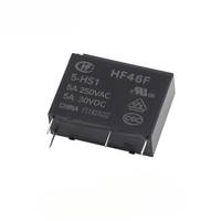 Relais de puissance HF46F 12V 16A, composant électronique industriel pour carte de circuit imprimé