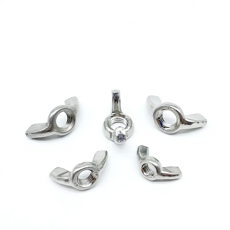 M6 M8 316 Stainless Steel Butterfly Square Wing Nuts China Manufacturer