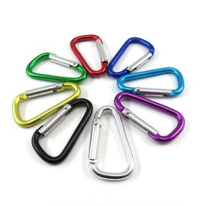 Custom Logo Modern Stainless Steel <b>Key</b> <b>Chains</b> Waterproof Silk Screen Printed Promotional Carabiner for Outdoor Use Welcome Gifts - Product Image 5