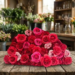 Sturdy Durable Eco-Friendly Extra Large Modern Realistic 3D Gradient Square Silk <b>Flower</b> <b>Wall</b> Shandong China for Party Background - Product Image 3