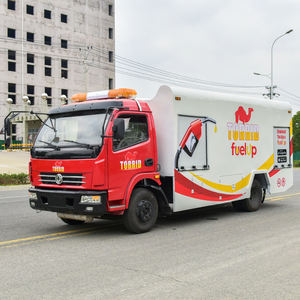 Camion <span class=keywords><strong>citerne</strong></span> de carburant de 5 mètres cubes pour le stockage de carburant et de l'huile de cuisson, machine de ravitaillement mobile - Product Image 2