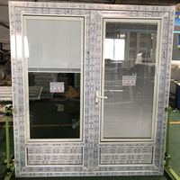 Fenêtre coulissante en PVC sur mesure avec volets intégrés, porte à persiennes en UPVC avec stores intégrés, double vitrage creux, fabricant de fenêtres en PVC mobiles