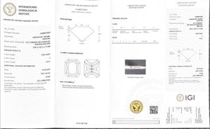 Diamant CVD cultivé en laboratoire, certifié IGI, radiant, 0,8 ct, couleur E, pureté VVS2, diamant non monté - Product Image 4