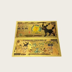 Uang Kertas Anime Jepang Edisi Terbatas 2026 Berlapis Emas 24K untuk Hadiah - Product Image 2