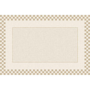 Tapis moderne Jinrui, rectangulaire, crème, à poils longs, antidérapant, pour salon, chambre à coucher, nouveau style 2024 - Product Image 5