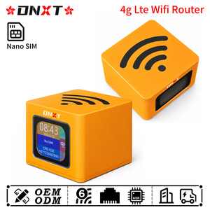 เราเตอร์ DNXT 4g lte wifi LTE Cat4 2.4GHz 300Mbps wifi 6 รองรับซิม 4g พร้อมจอ LCD แบตเตอรี่ 3000mAh สำหรับใช้งานในสำนักงาน - Product Image 1