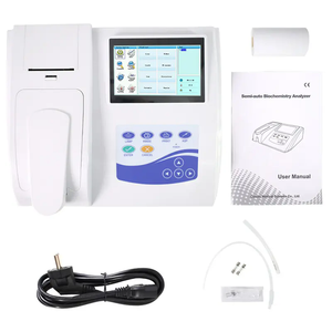 Analyseur de biochimie d'analyseur de chimie d'écran tactile vétérinaire avec l'analyseur de biochimie de système ouvert - Product Image 4