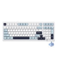 Clavier de jeu mécanique AULA F99 - Rétroéclairage RVB, touches PBT, réduction de bruit à 3 couches, charge rapide Type-C, design ergonomique