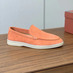 Chaussures de luxe haut de gamme pour hommes et femmes, en cuir, décontractées, pour toutes les saisons, à semelle plate, mocassins paresseux, style rétro haut de gamme pour le confort - Product Image 4