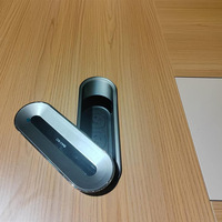 Mesa de Conferencia de Oficina Moderna y Minimalista en MDF Grado E0, Tono Cálido, Resistente a Manchas y Suciedad, para 6-20 Personas, Mesa Larga