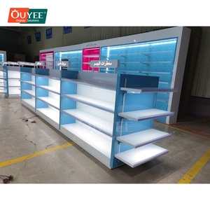 Fornitore di Arredamento Commerciale, Scaffalature Gondola, Espositori Aperti in Metallo Cromato per Farmacie - Product Image 1