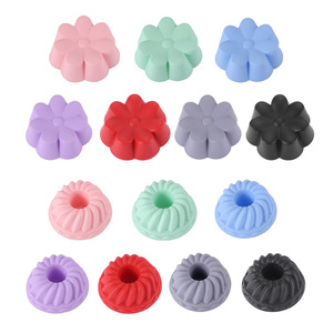 Moules à muffins en silicone, mini moules à gâteaux, antiadhésifs, forme ronde, pour outils de pâtisserie - Product Image 3