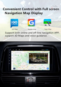 9 "Android IPS pantalla coche Dvd Gps reproductor de navegación para <span class=keywords><strong>Mazda</strong></span> <span class=keywords><strong>6</strong></span> 2014-<span class=keywords><strong>2016</strong></span> Multimedia Radio Estéreo con WIFI Mirror Link - Product Image 5