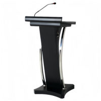 Pupitre numérique moderne pour enseignants, universités, collèges et salles de conférence avec microphone