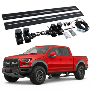 Marchepieds latéraux électriques en alliage d'aluminium, installation sans perçage pour <span class=keywords><strong>Ford</strong></span> <span class=keywords><strong>Raptor</strong></span> F150 F250 F350 F550 2020+ - Product Image 1