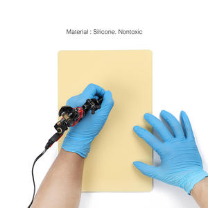 رخيصة A4 سميكة سيليكون الوشم ممارسة جلود الوشم التدريب جلود ممارسة الجلد - Product Image 5