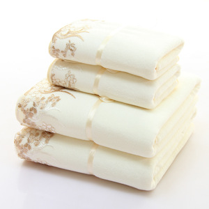 Qualité somptueuse à l'usine prix de gros personnaliser grand ensemble de serviettes de bain éponge de luxe en microfibre pour adulte - Product Image 3