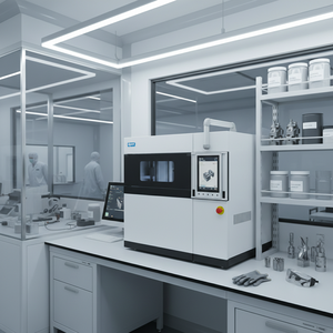 Imprimante 3D métallique M270, système PBF, laser fibre 500 W, volume d'impression 270x270x270 mm, applications dentaires/médicales/industrielles, métal - Product Image 3