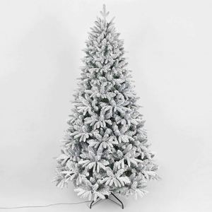 Arbre de Noël automatique autoportant d'intérieur 2026 de haute qualité avec base décorative et poudre de neige en mousse collante - Product Image 5