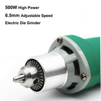 Mini perceuse rotative de polissage 500W 6,5 mm, kits de micro-polisseuses, meuleuses électriques, graveurs de gâteaux, stylos de gravure électriques