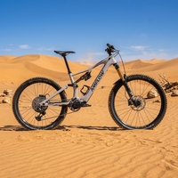Vélo électrique Amflow PRpro Dji Amflow, vélo de montagne électrique à suspension intégrale, cadre en carbone, VTT Ebike